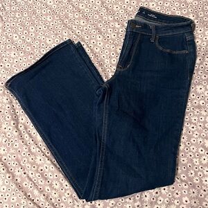 Old Navy high-waisted flare jeans